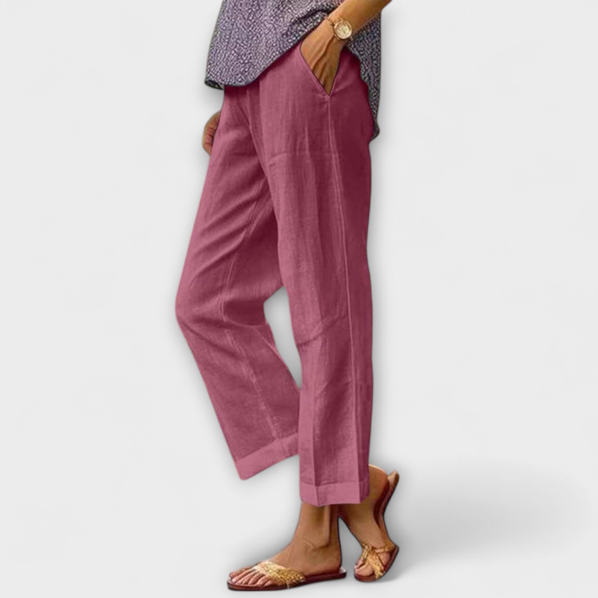 Anika – Leicht Weite Sommerhose Für Damen