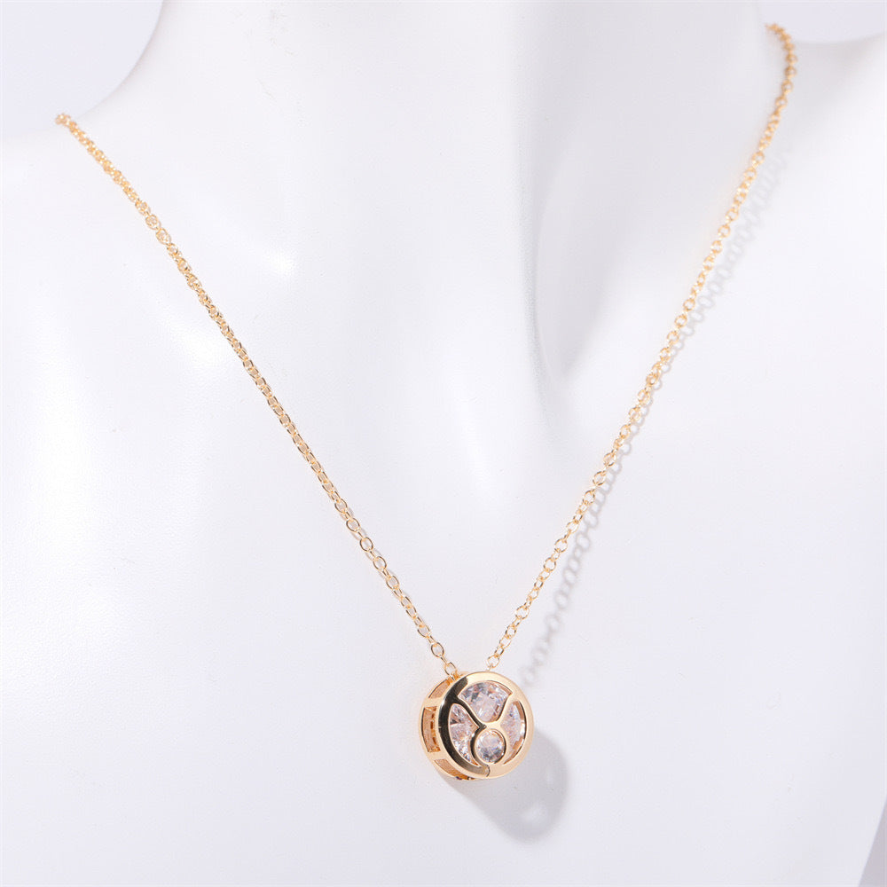 Double-Sided Zodiac Necklace