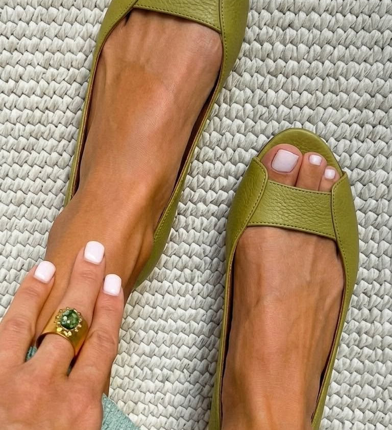 Adelina | Złote Sandały Comfort Chic