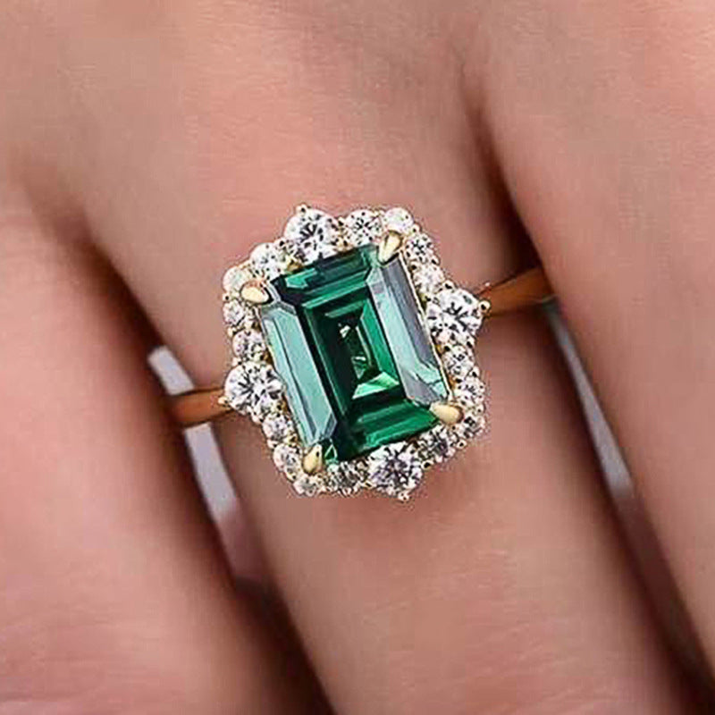 Emerald Queen Ring