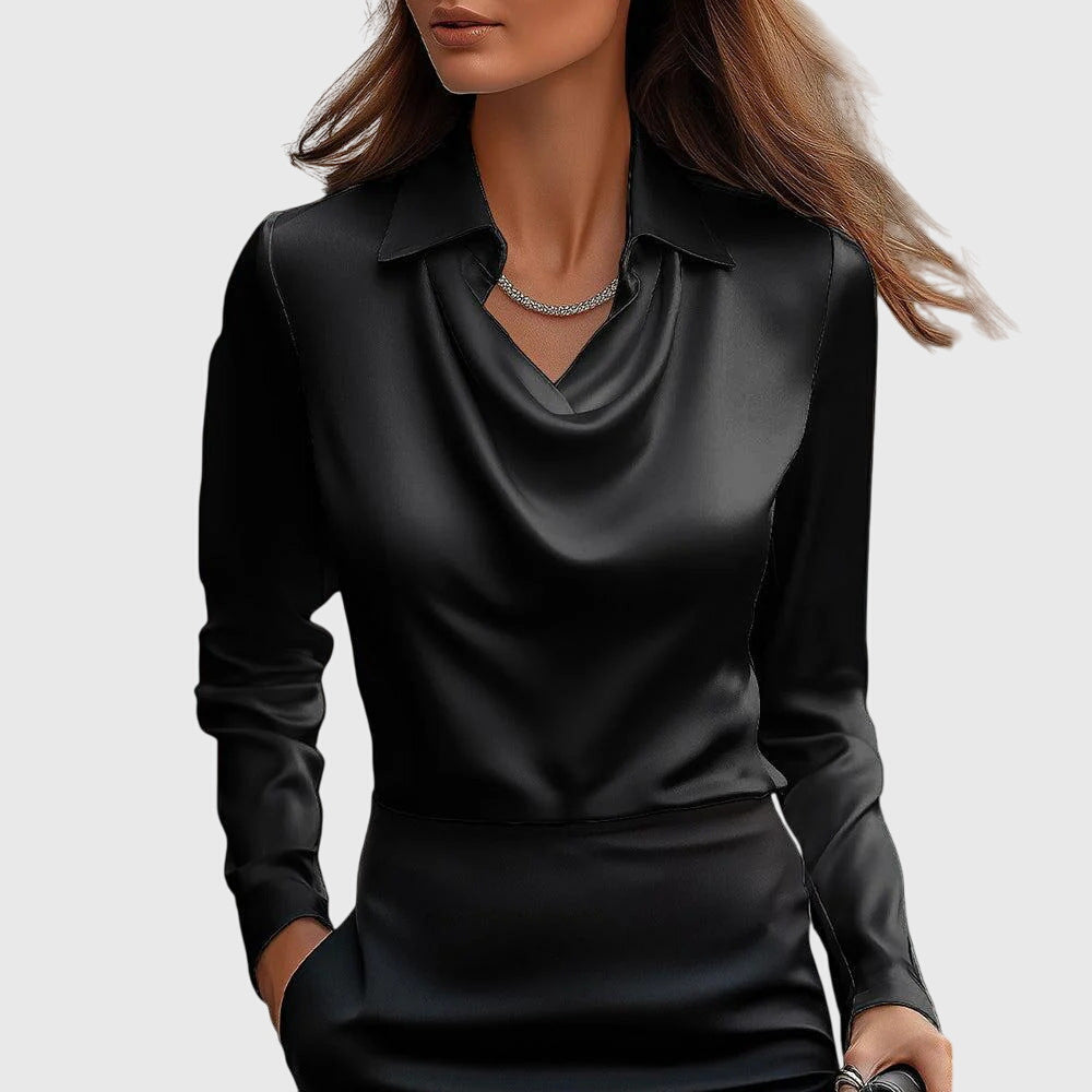 Karolina™ - Satynowa Bluzka (1+1 GRATIS)
