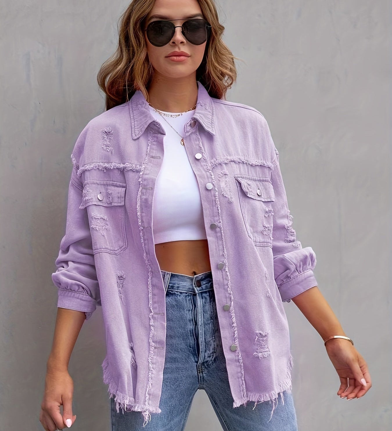 Pam - Oversized Jacke für Frauen