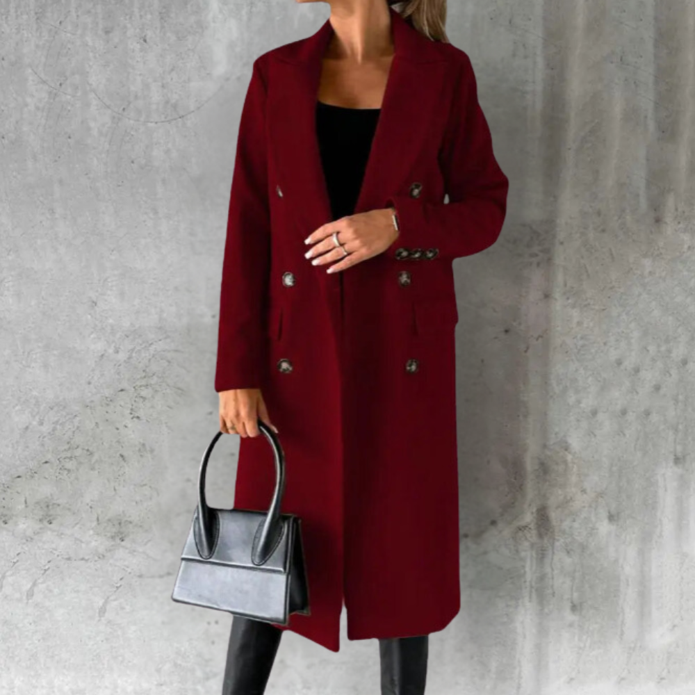 Genevieve™ - Zeitloser Doppelreiher-Mantel