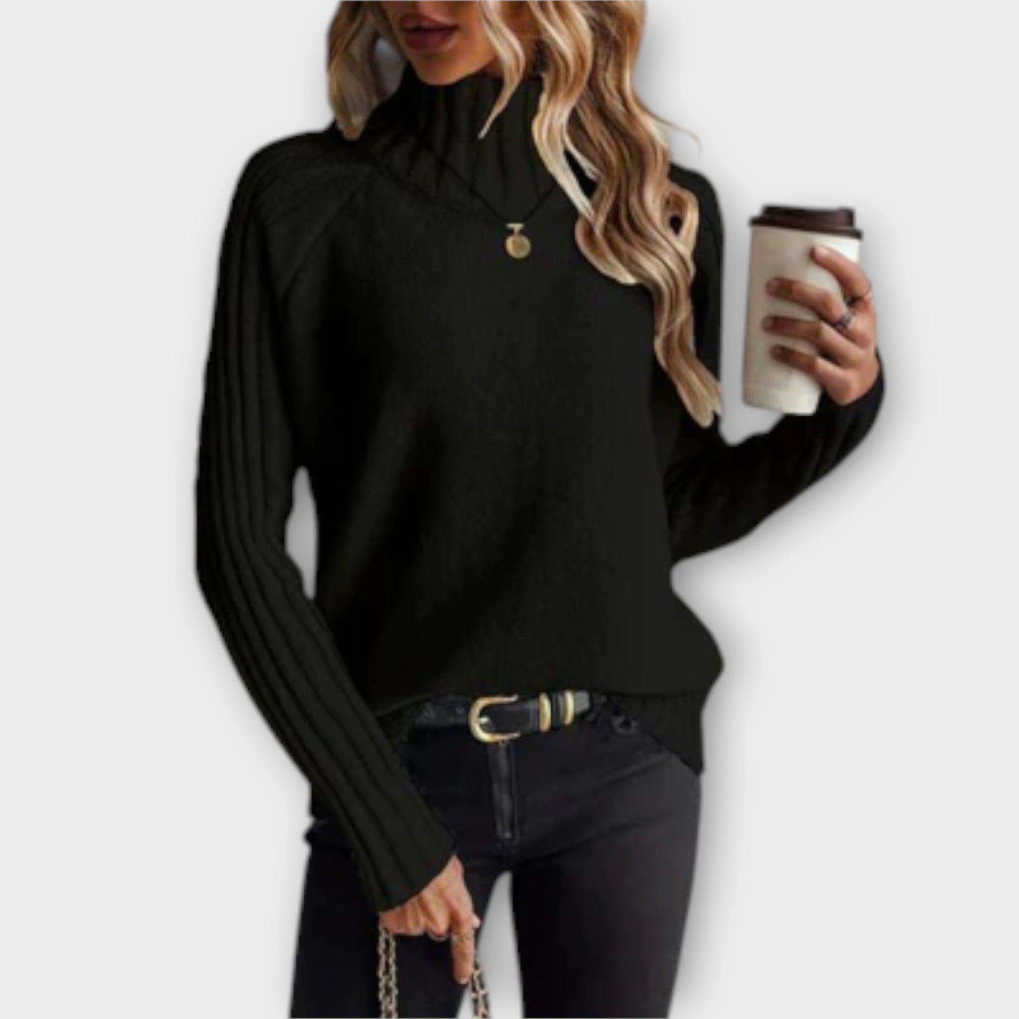 Hannah – Elegancki damski sweter dzianinowy