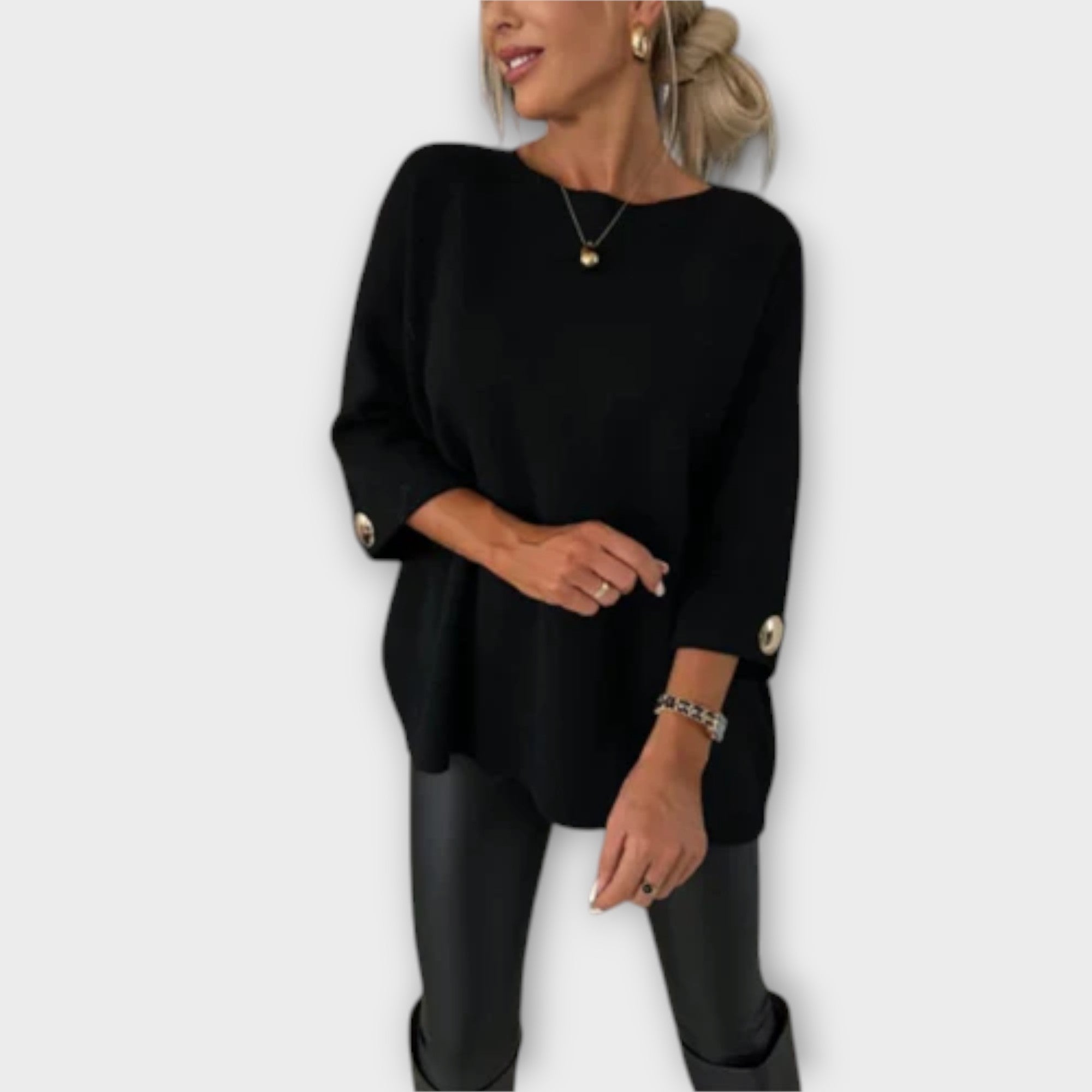 Isabella – Elegancka bluzka z dzianiny