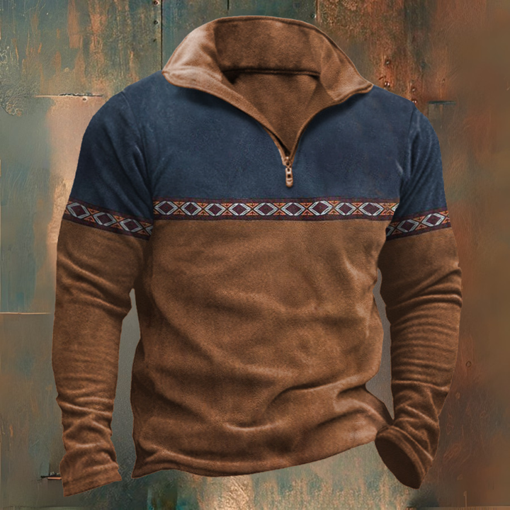 Sweter półgolf Half-Zip