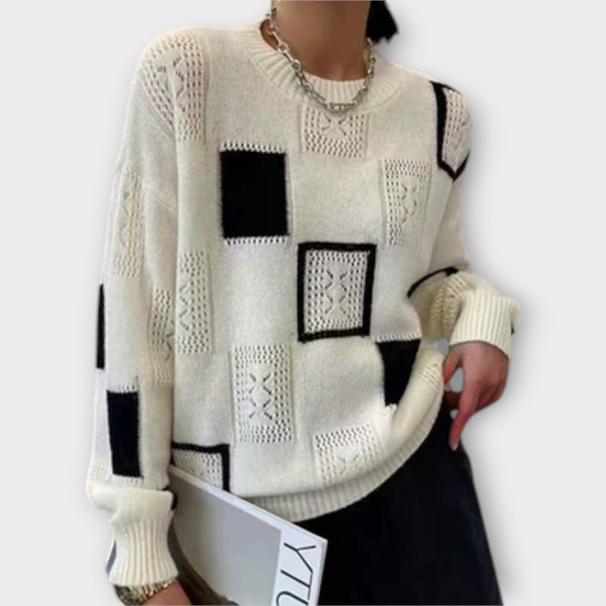 Isalina – Wygodny i stylowy sweter na chłodne dni