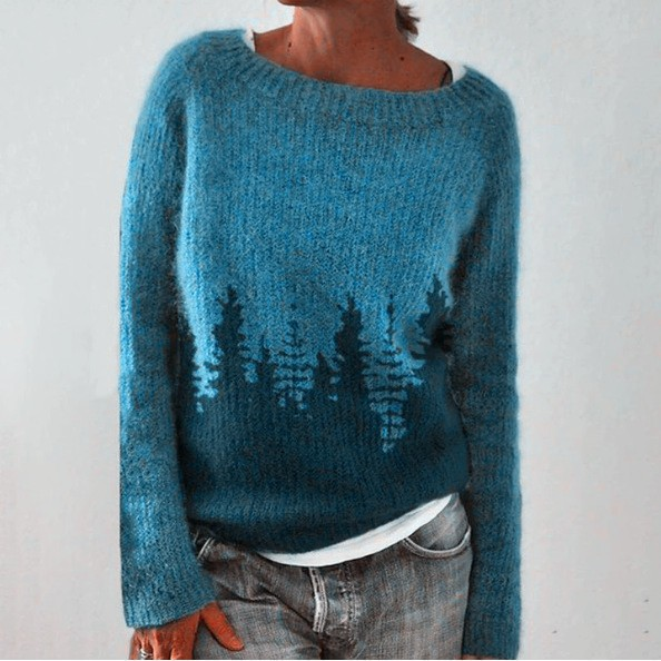 Silvia™ - Sweter Retro