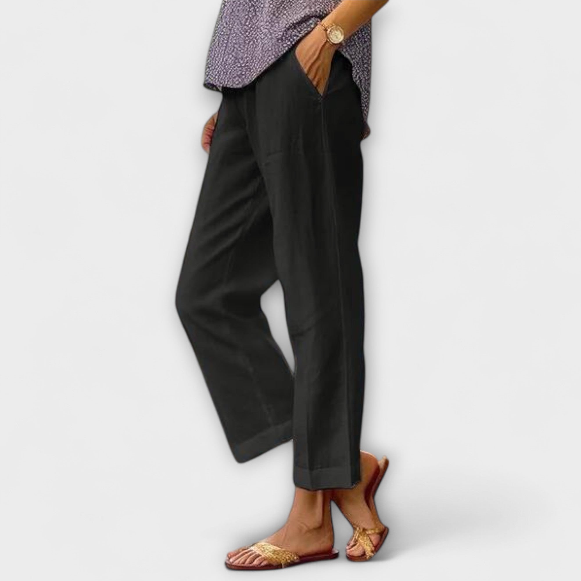 Anika – Leicht Weite Sommerhose Für Damen