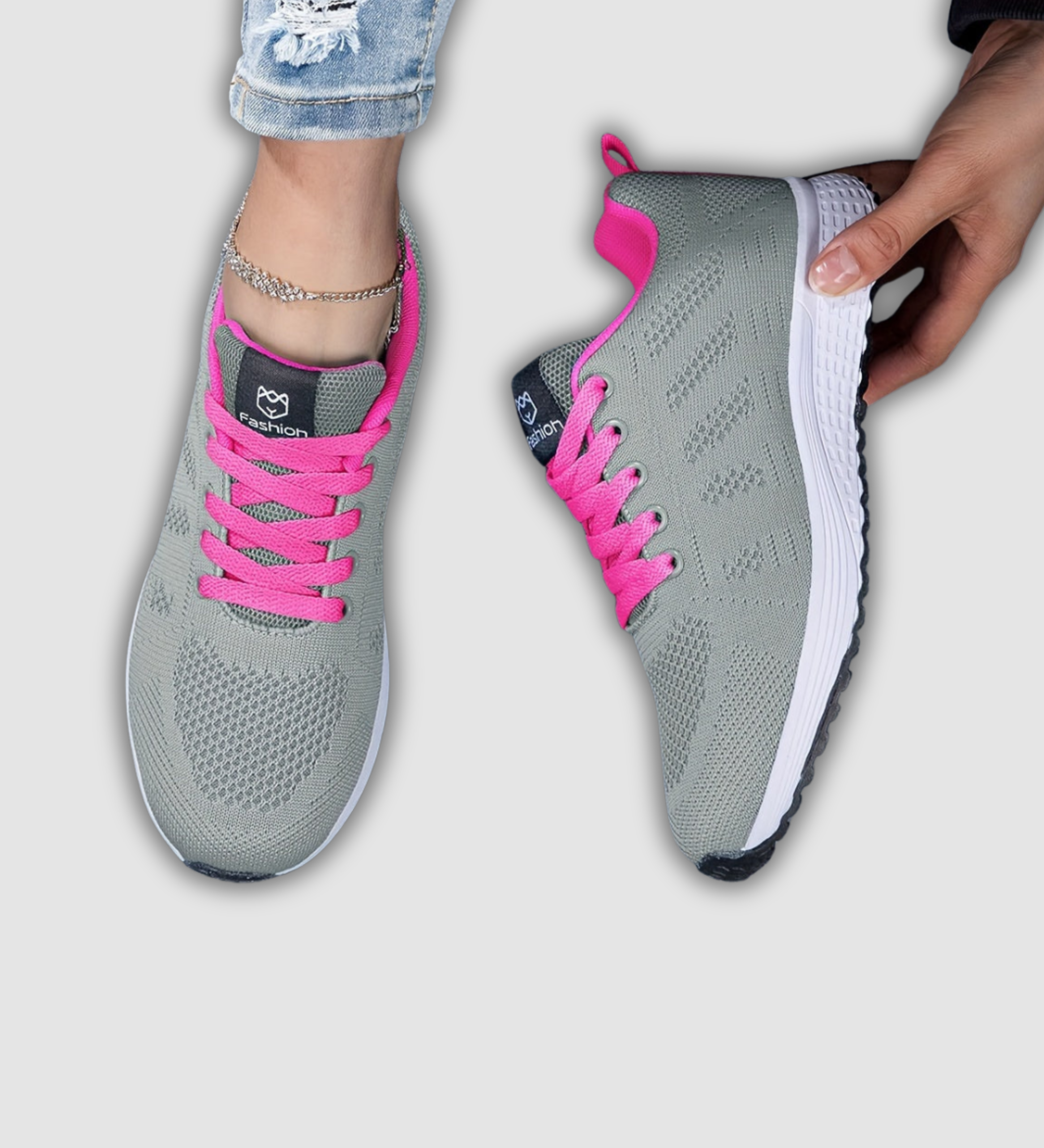 Paula - Gestrickte Sportschuhe