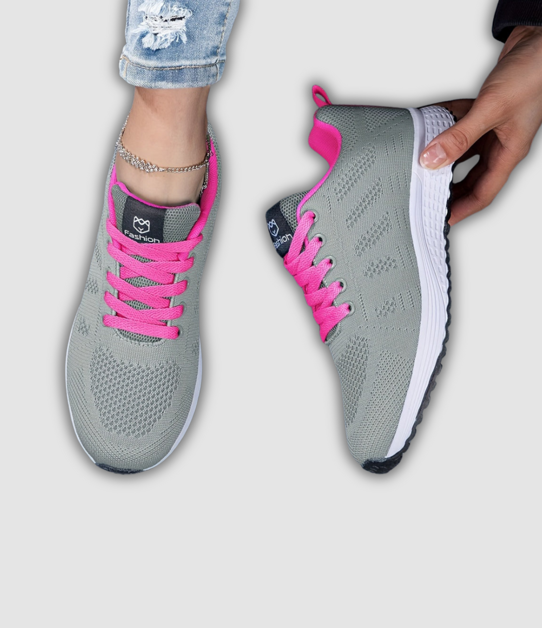 Paula - Gestrickte Sportschuhe