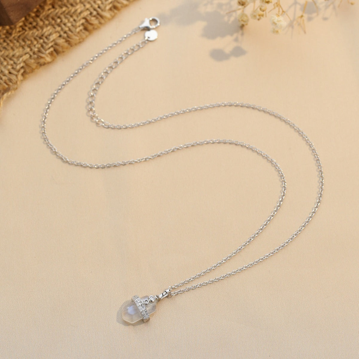 Emma Necklace with Moonstone