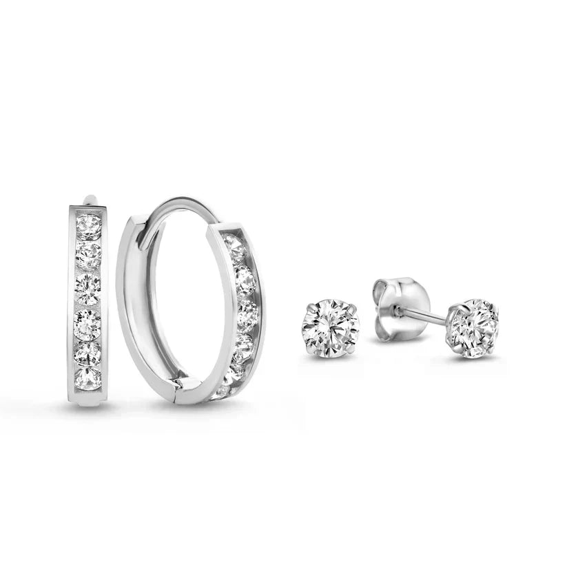 Dara Brillane Earring Set with Stones