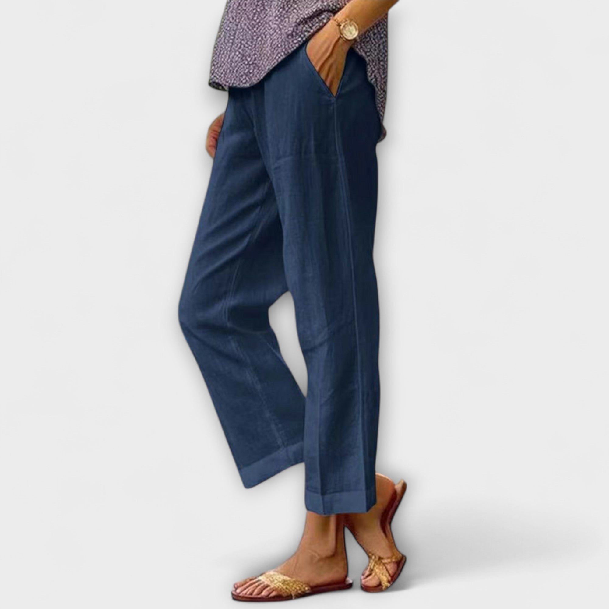 Anika – Leicht Weite Sommerhose Für Damen
