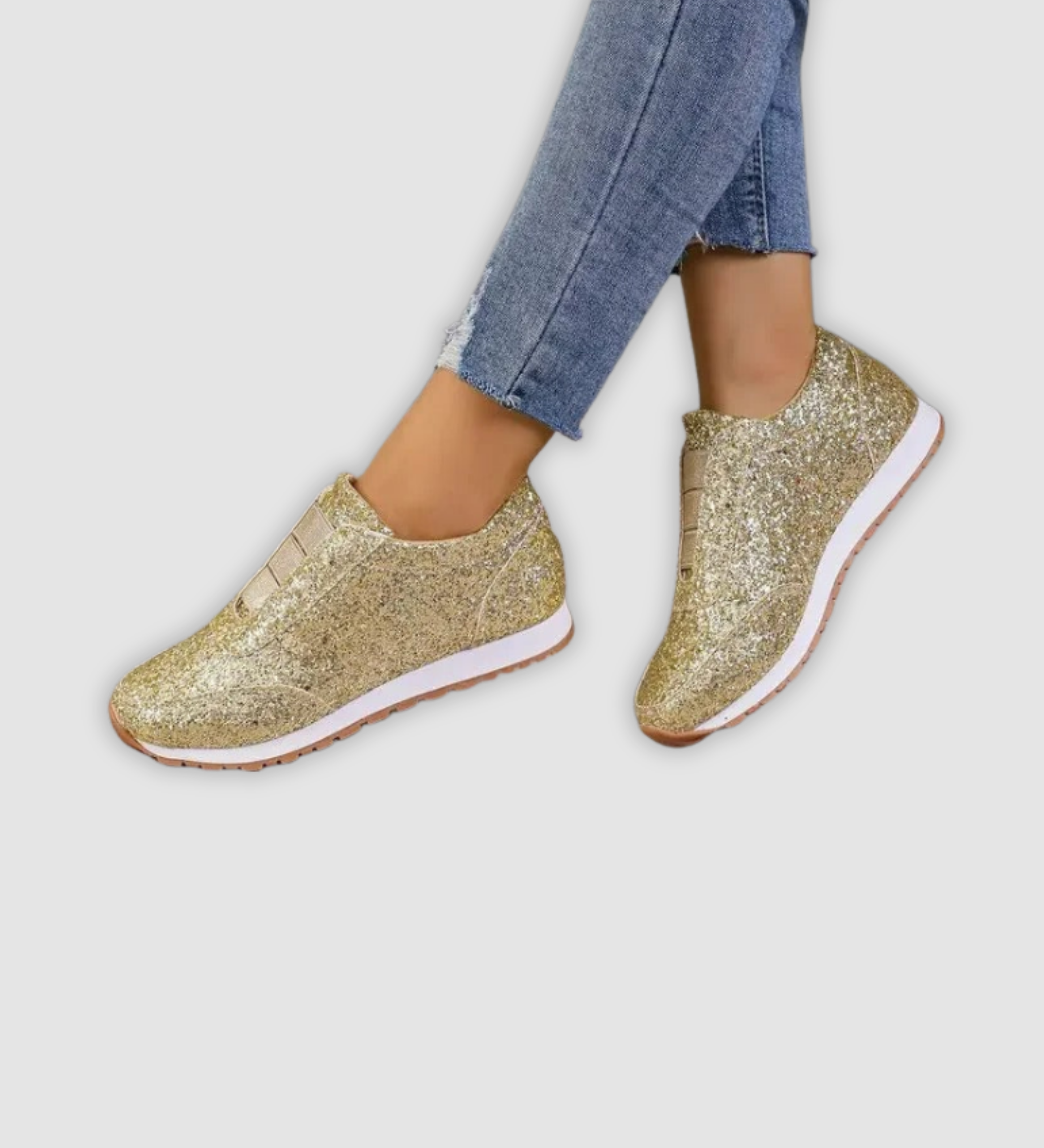 Liesbeth - Glitzer-Turnschuhe