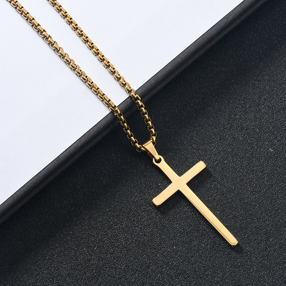 Necklace with Cross Elevated Faith