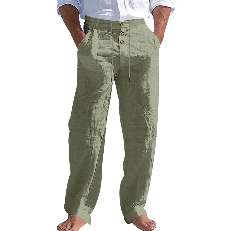 EMILE – Lekkie Eleganckie Spodnie na Letnie Dni