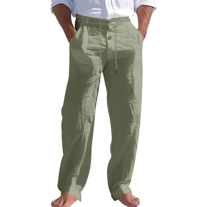 EMILE – Lekkie Eleganckie Spodnie na Letnie Dni