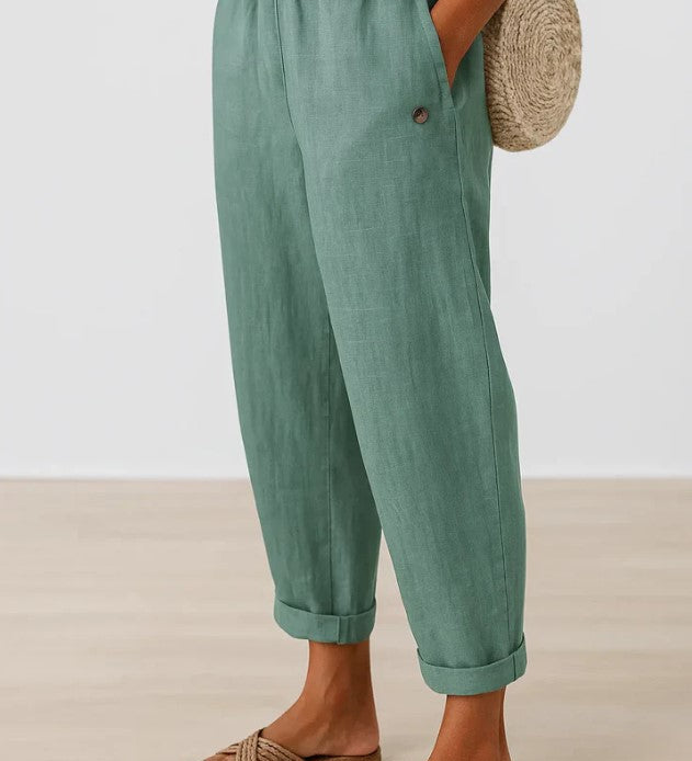 Helena - Eleganckie Pantalony w Ponadczasowym Stylu