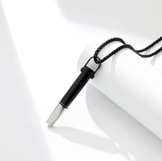 Collar with Respiratory Resistance Whistle