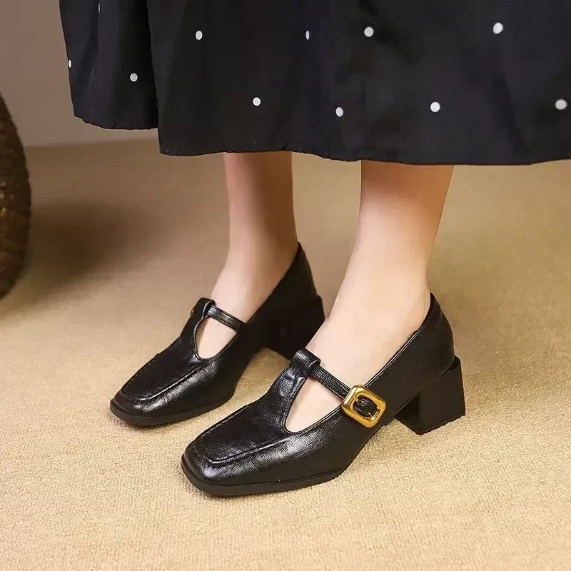 Ida – Ponadczasowe buty damskie na średnim obcasie