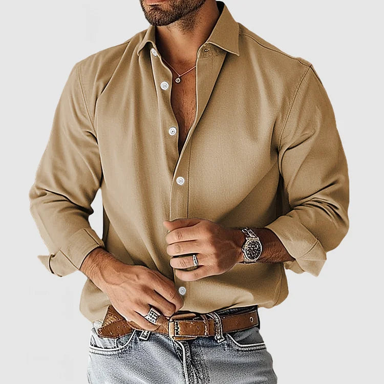 Enrique - Koszula Elegancka Soft-Blend