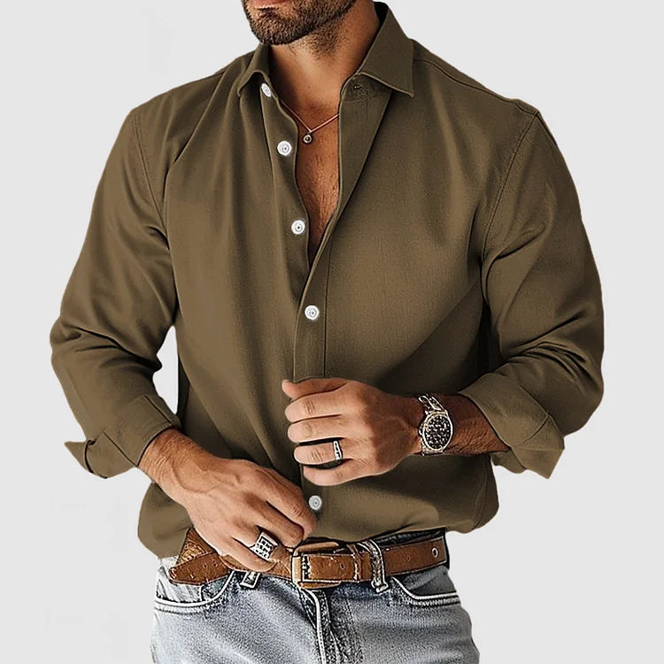 Enrique - Koszula Elegancka Soft-Blend