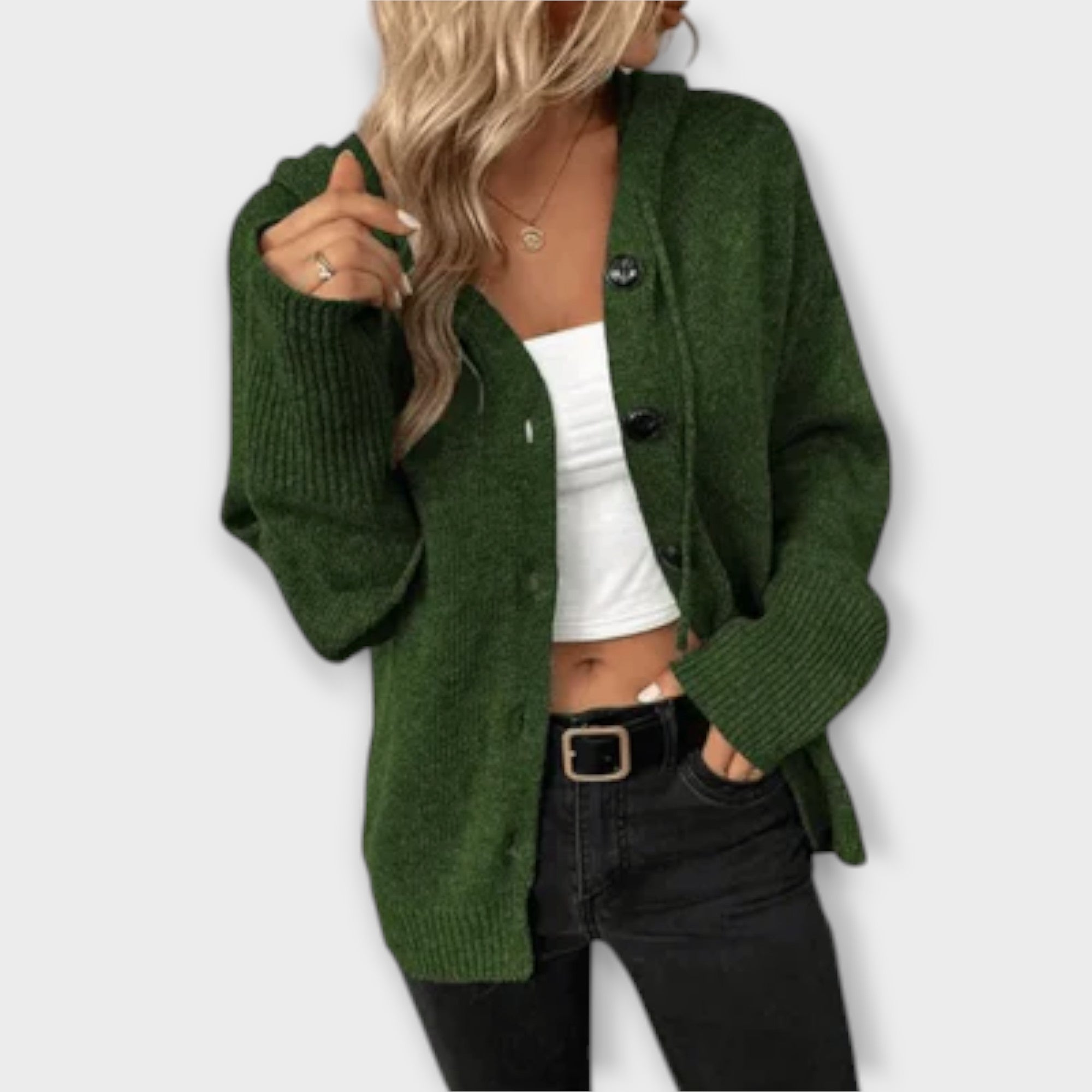 Brittan – Kardigan damski z guzikami