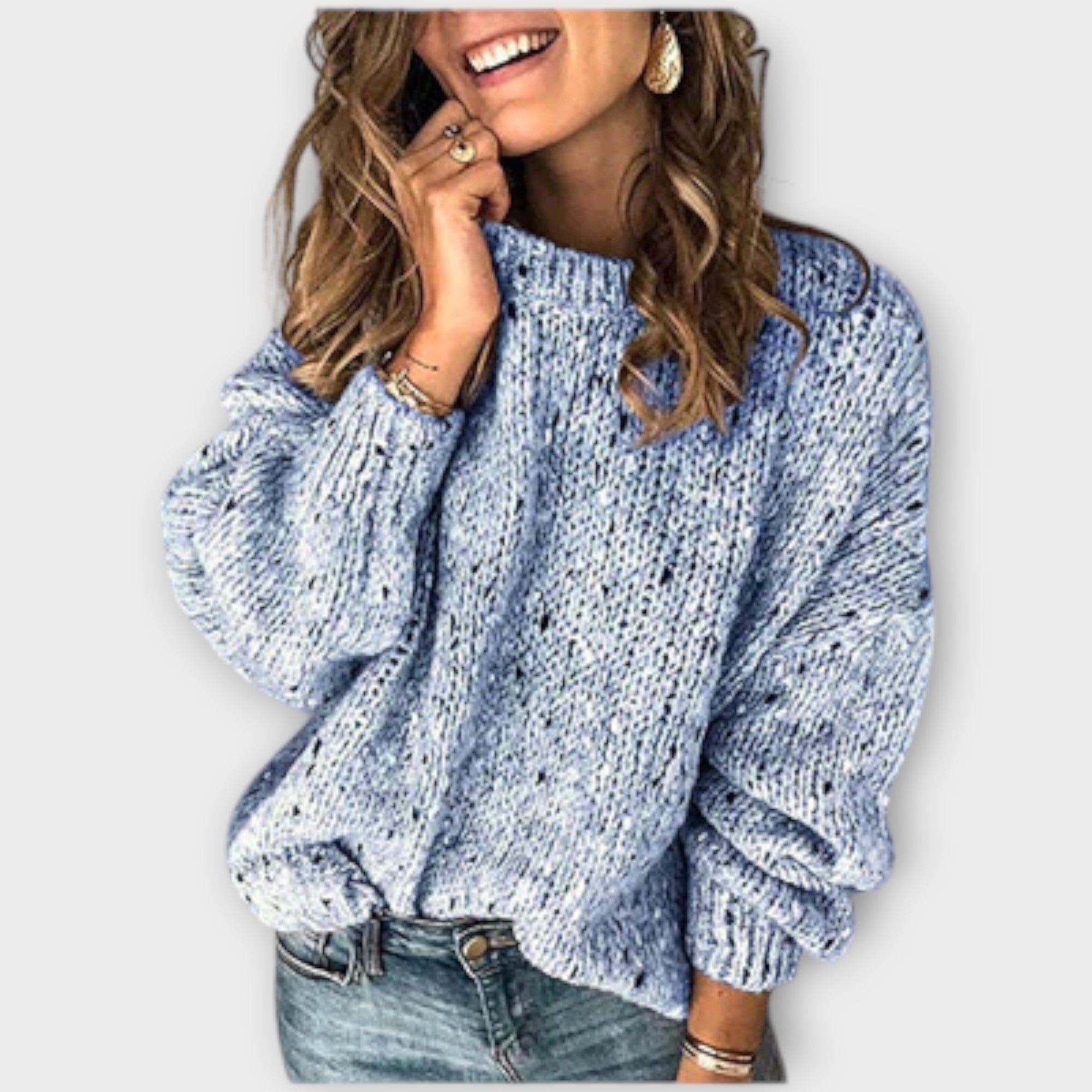 Eileen – Przytulny sweter retro dla kobiet