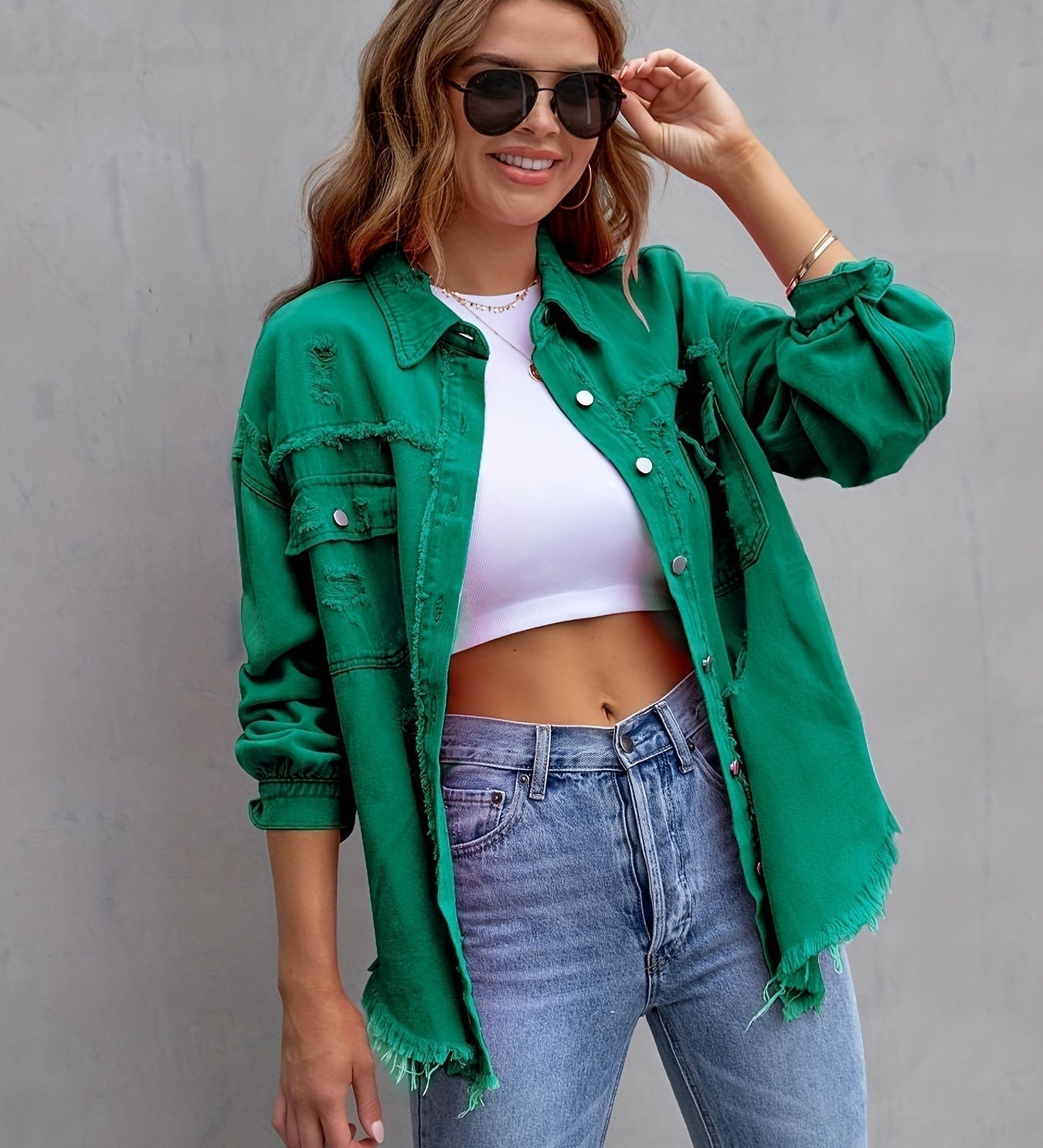 Pam - Oversized Jacke für Frauen