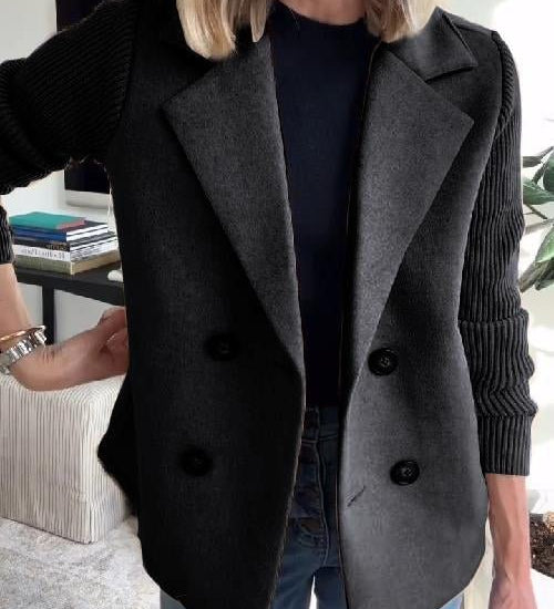 Nita - Eleganter Blazer mit Strickärmeln