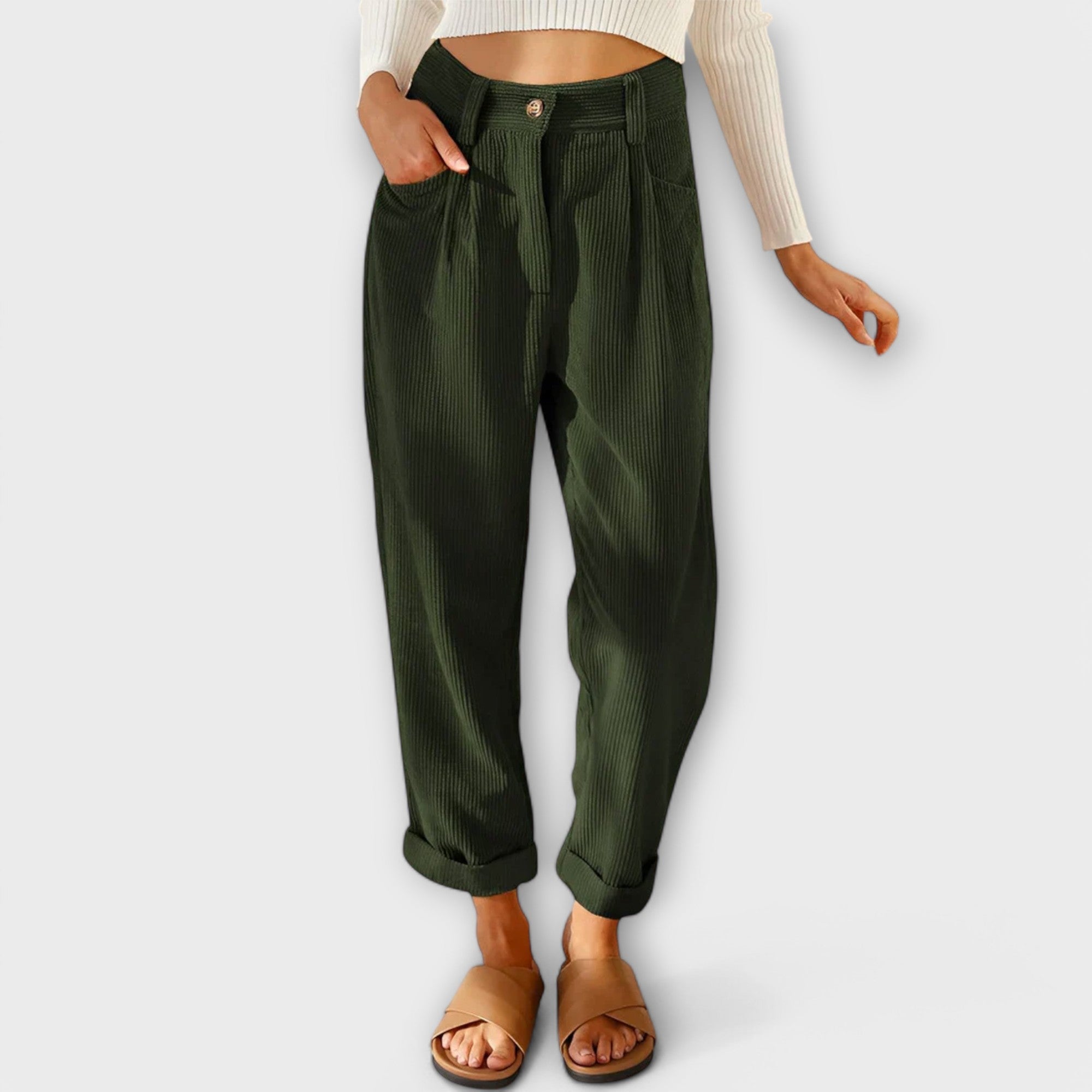 Kathrin - Moderne Kordhose