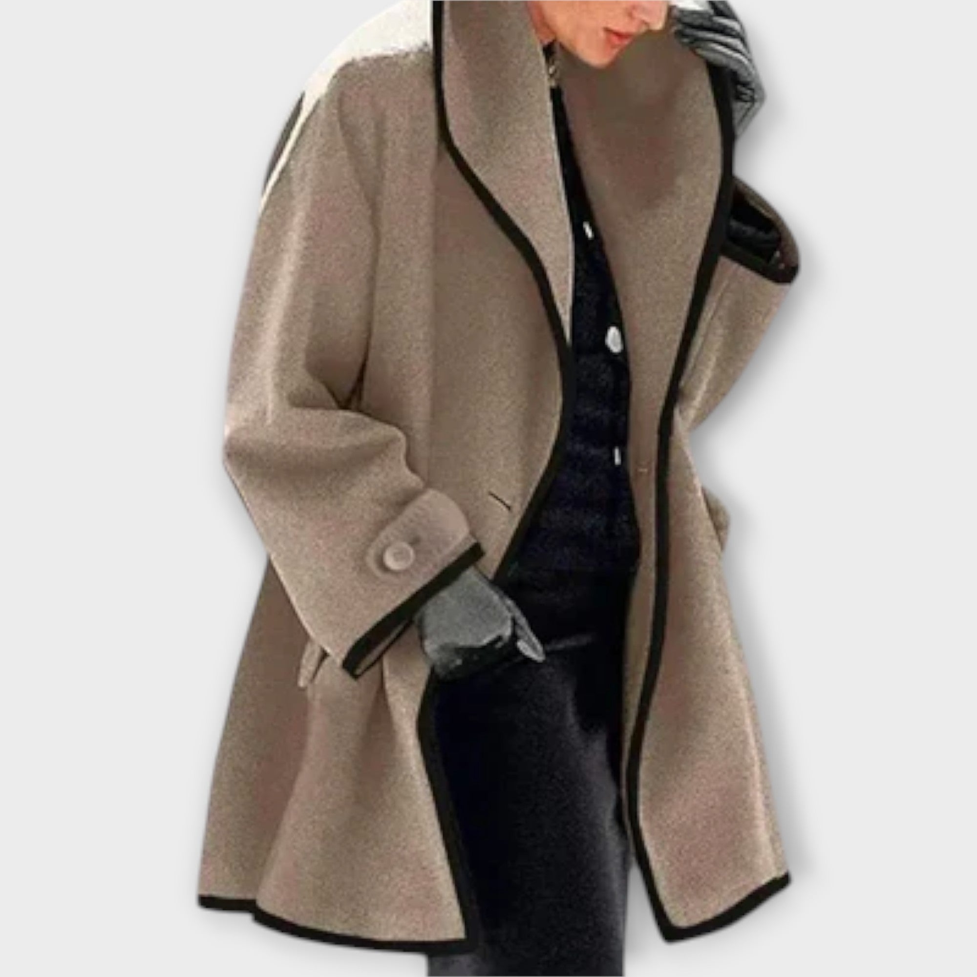 Sherry – Stylowy Trencz Damski z Eleganckimi Detalami
