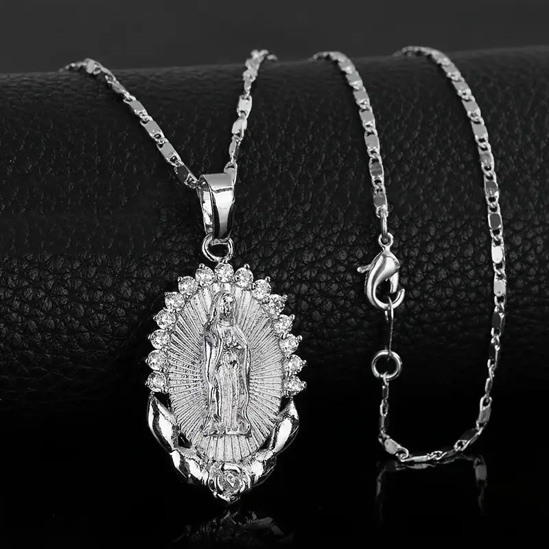 Necklace with Virgin Mary Pendant