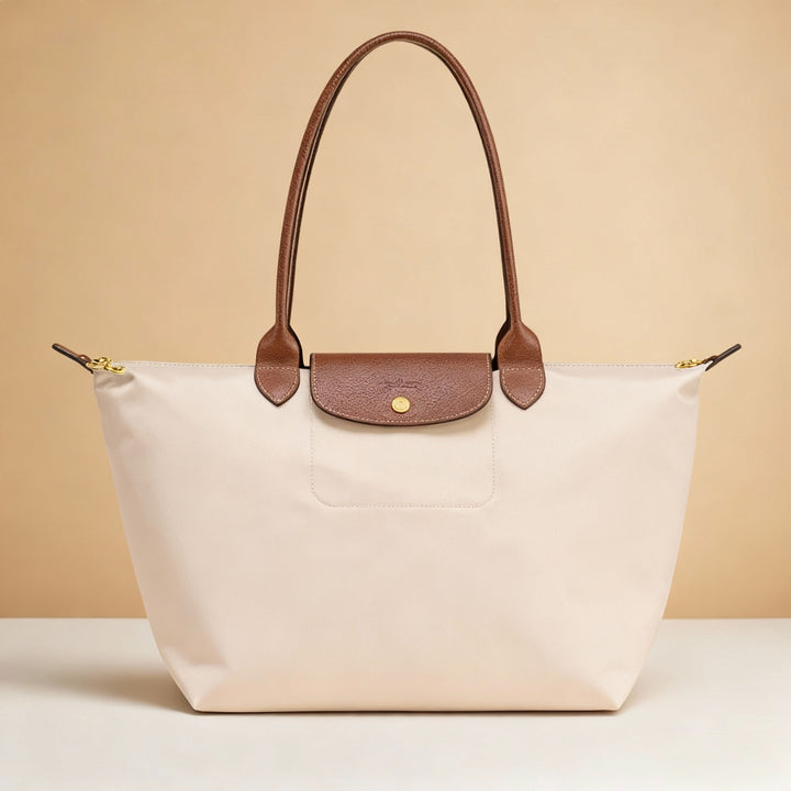 Longchamp | Duża torba Le Pliage, Beżowy