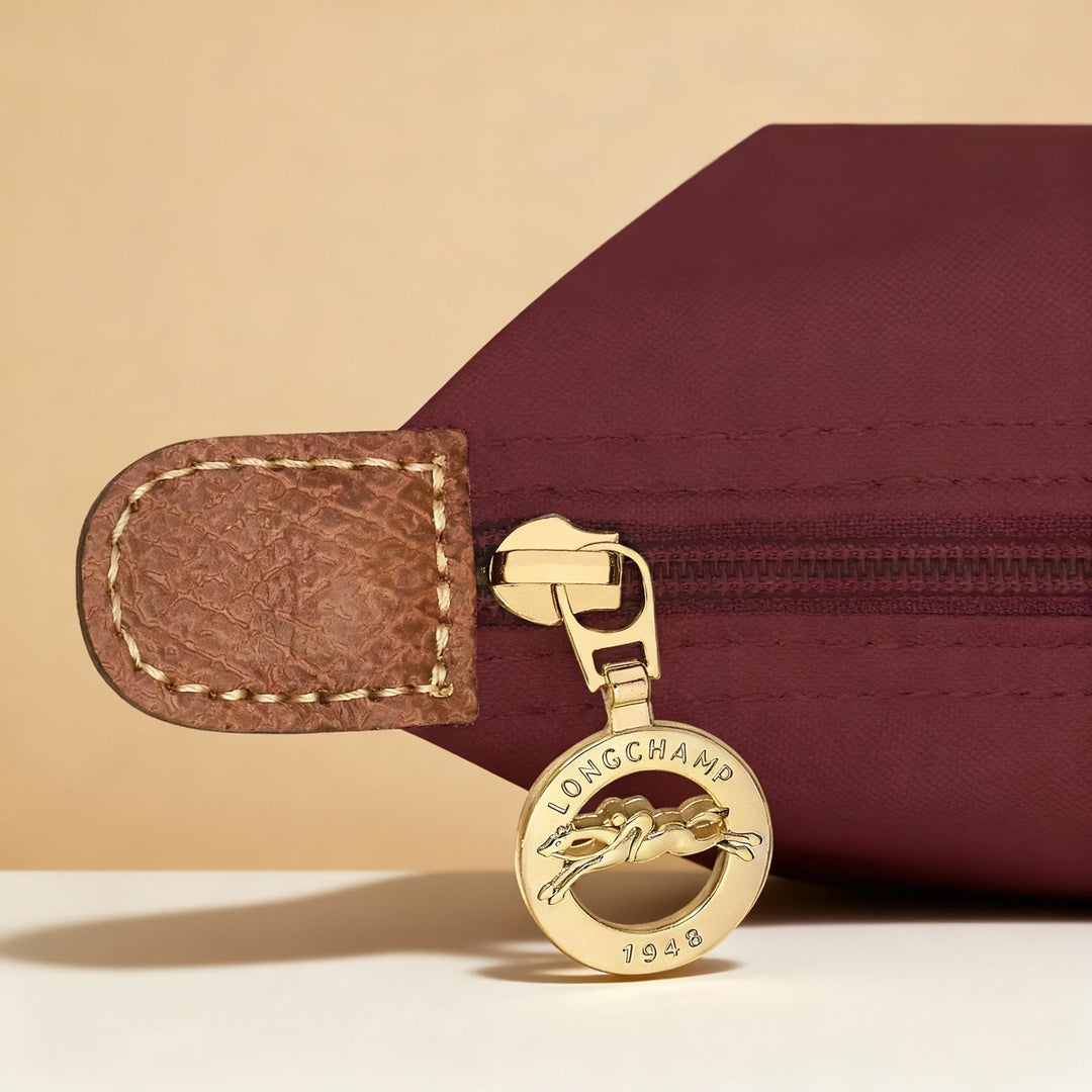 Longchamp | Duża torba Le Pliage, Burgundia
