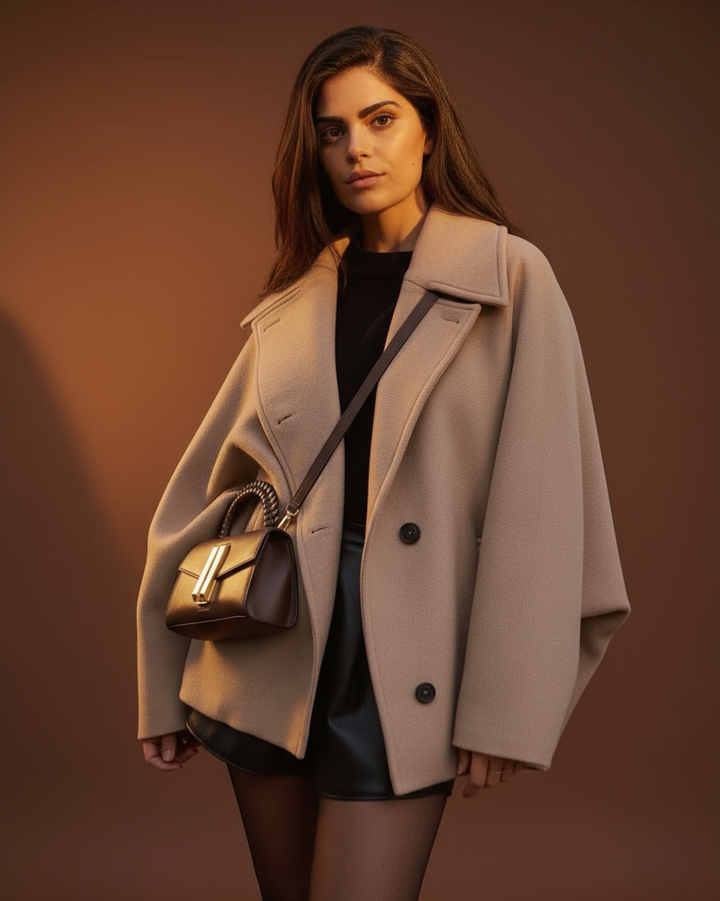 Barbara - Oversized Płaszcz