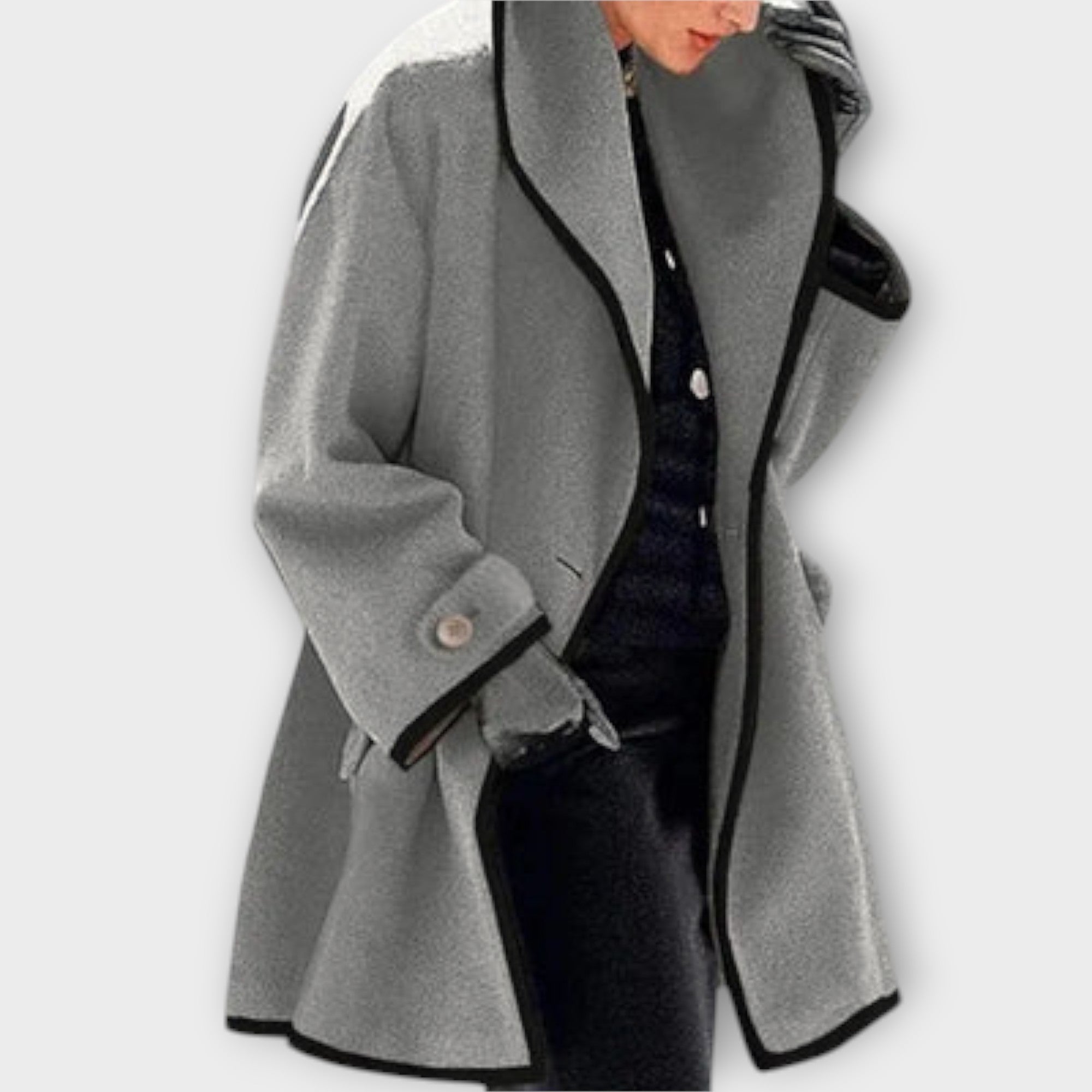 Sherry – Stylowy Trencz Damski z Eleganckimi Detalami