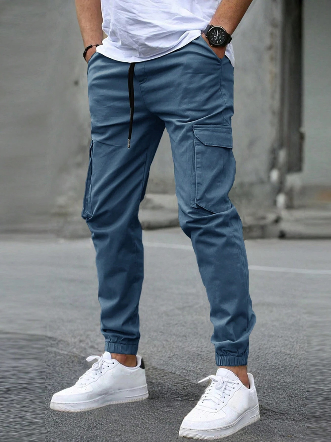 DAVIDE – Męskie Spodnie Jogger Cargo