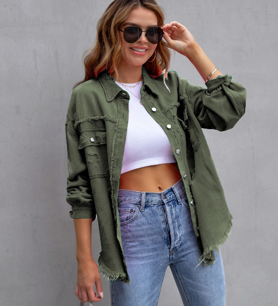 Pam - Oversized Jacke für Frauen