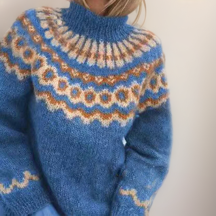 Olivia | Wygodny sweter z golfem