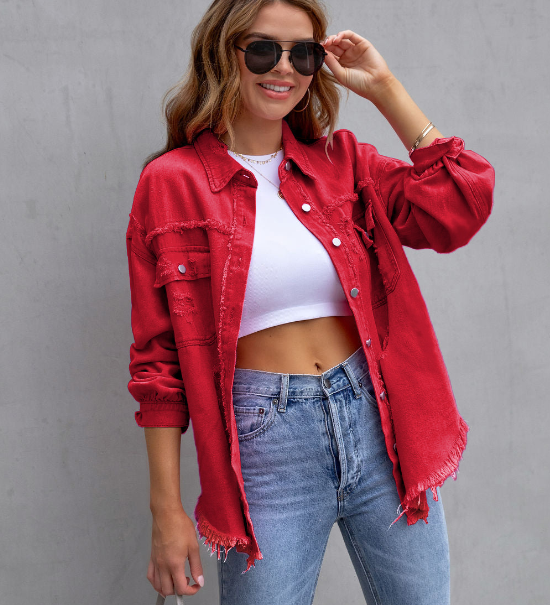 Pam - Oversized Jacke für Frauen