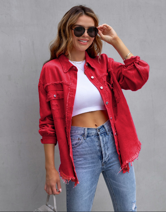 Pam - Oversized Jacke für Frauen