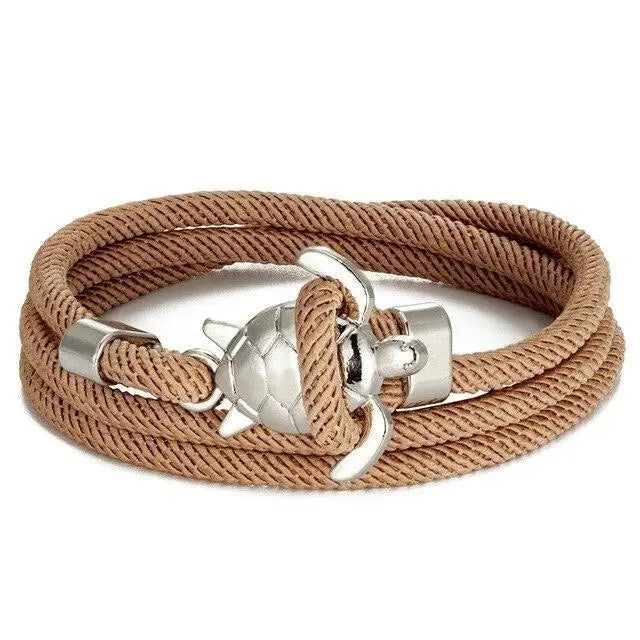 Handmade Bracelet with Sea Turtle