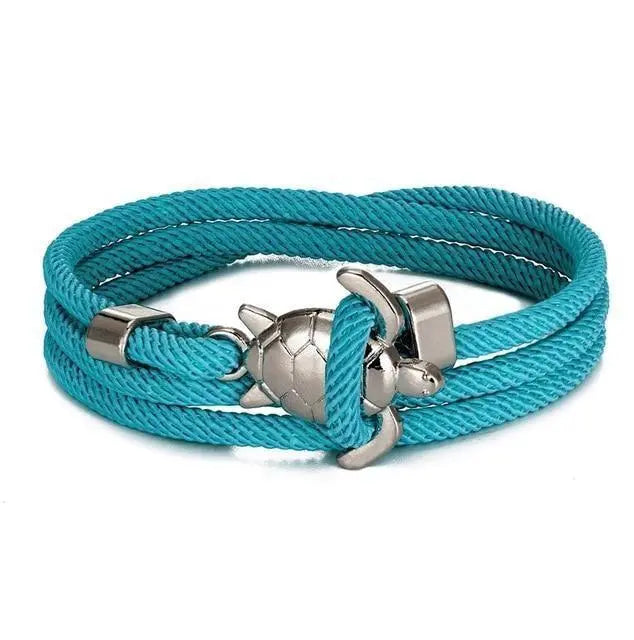 Handcrafted Bracelet with Sea Turtle