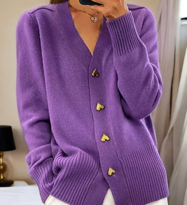 Beata | Elegancki Sweter Dzianinowy