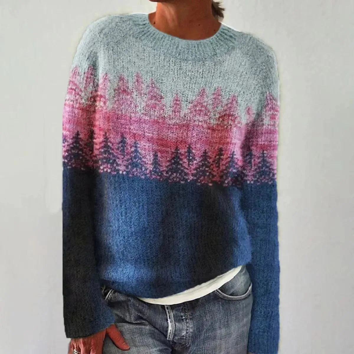 Luna™ - Wygodny Retro Sweter